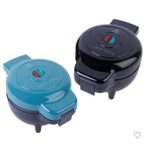 Curtis Stone 2-pack Pie and Bundt Makers with Gift Boxes black and aqua